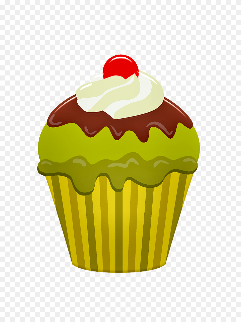 Cupcake Clipart, Cake, Cream, Dessert, Food Free Transparent Png