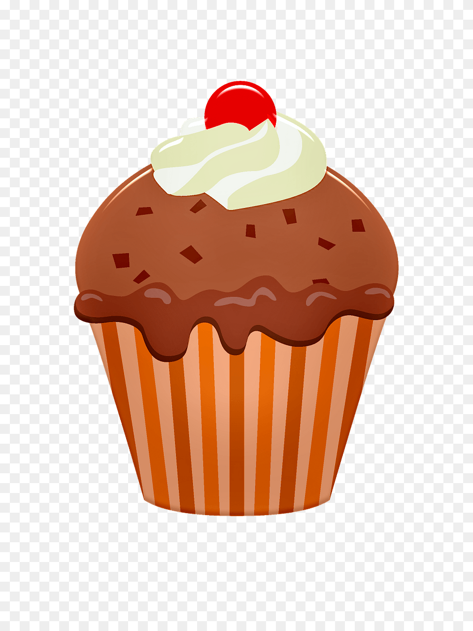 Cupcake Clipart, Cake, Cream, Dessert, Food Png