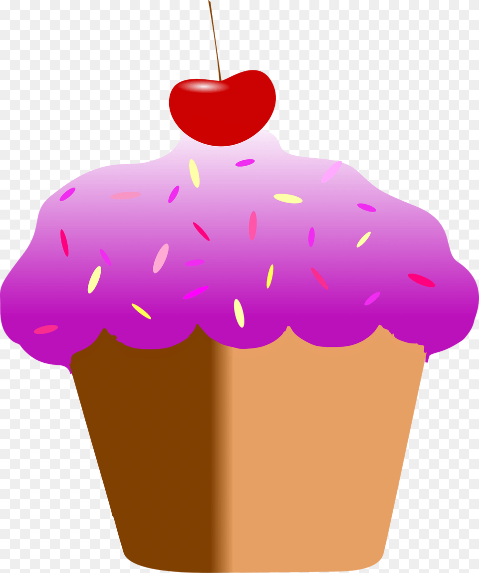 Cupcake Clipart, Cake, Cream, Dessert, Food Png Image