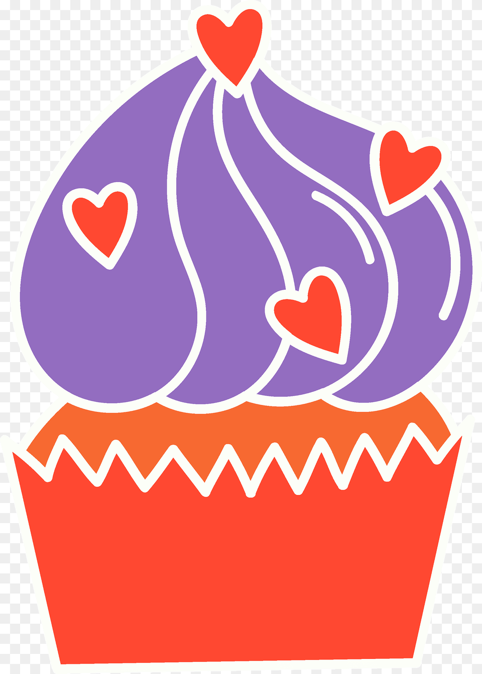 Cupcake Clipart, Cake, Cream, Dessert, Food Png