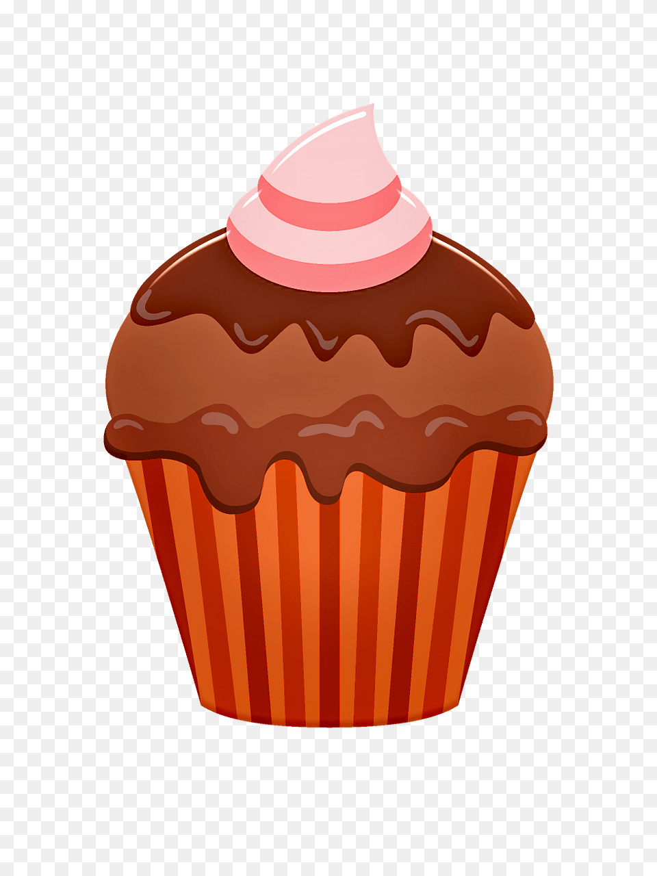 Cupcake Clipart, Cake, Cream, Dessert, Food Free Png Download