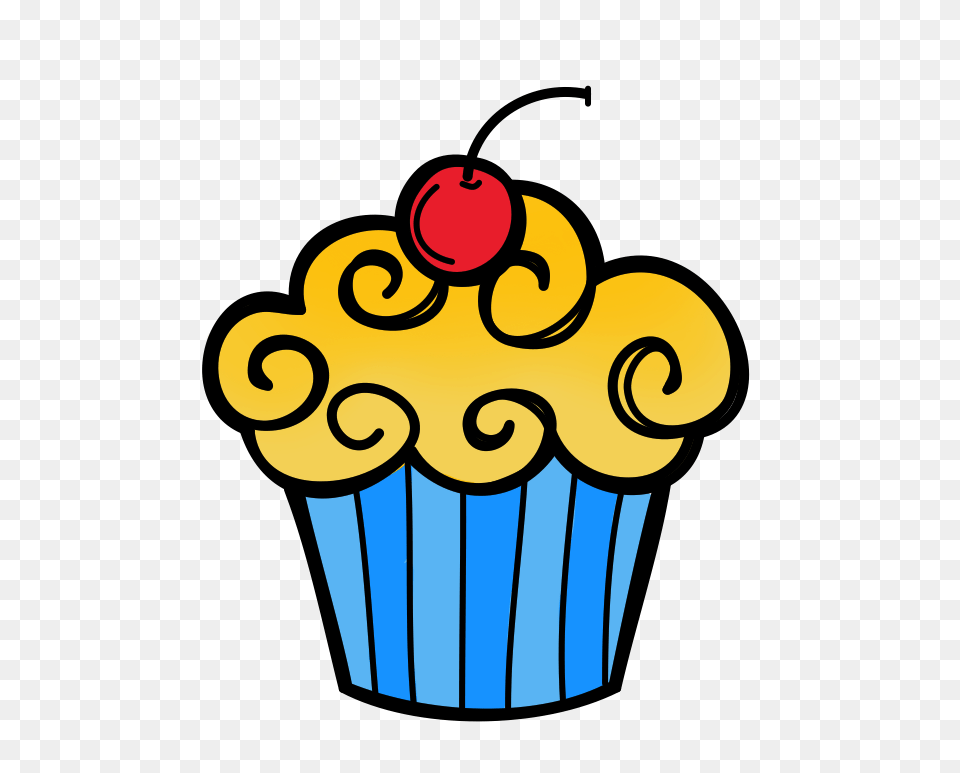 Cupcake Clipart, Cake, Food, Dessert, Cream Png Image