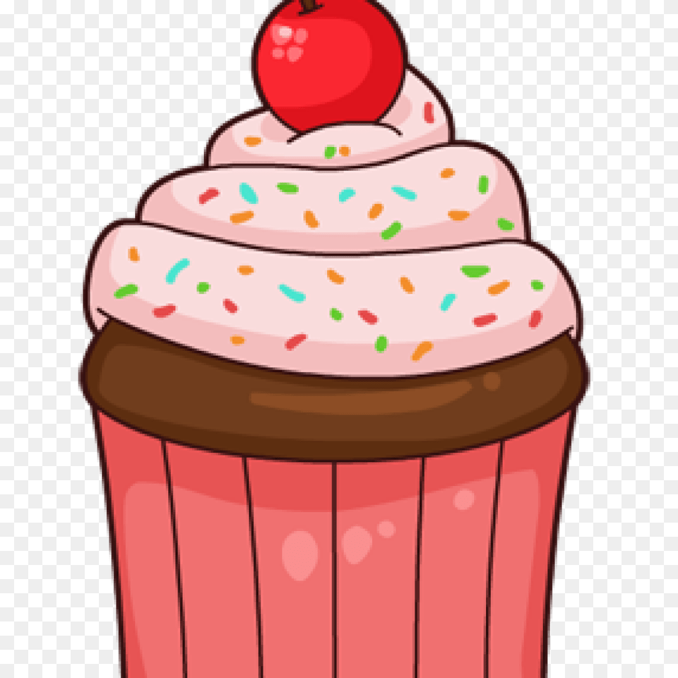 Cupcake Clipart Cat Clipart House Clipart Online Cake, Cream, Dessert, Food Free Png Download