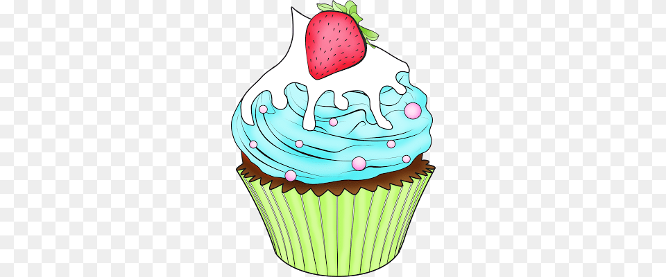 Cupcake Clipart Cup Cakes Clip Art And Cups, Cake, Cream, Dessert, Food Free Png