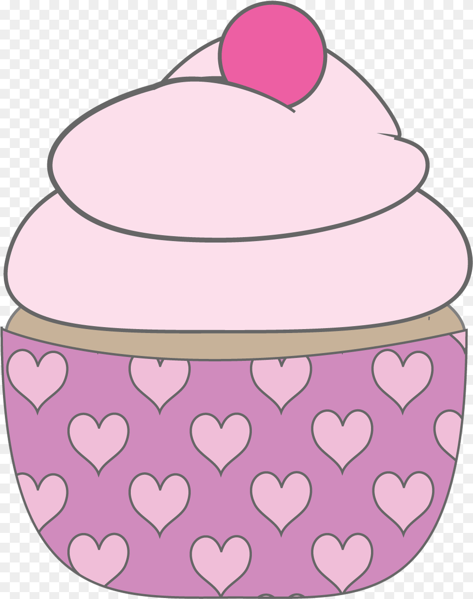 Cupcake Clipart January Cupcake Baby, Cake, Cream, Dessert, Food Free Transparent Png