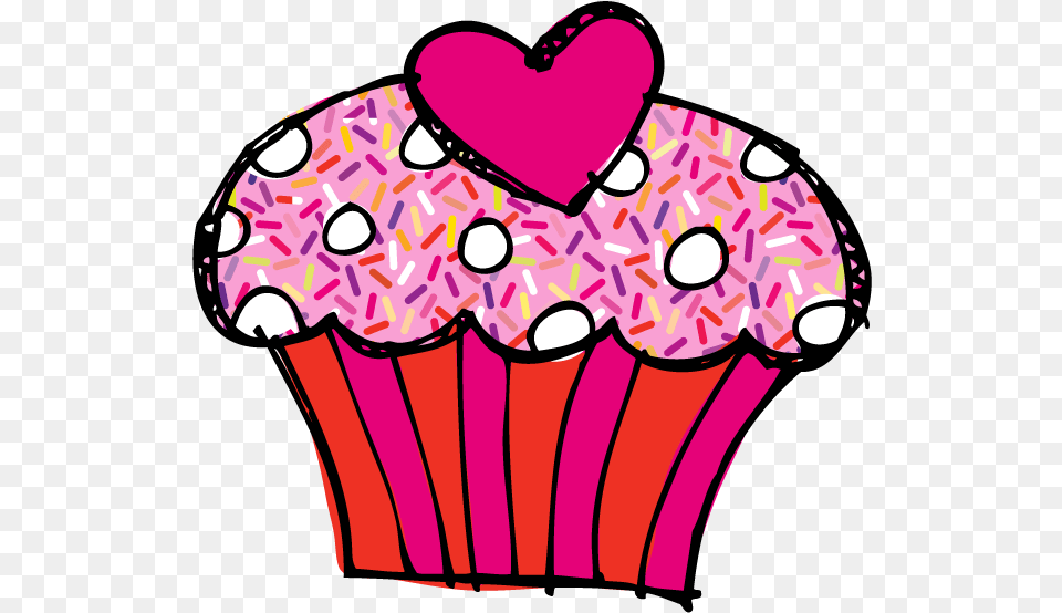 Cupcake Clipart January Valentine39s Day Party Clip Art, Cake, Cream, Dessert, Food Free Transparent Png