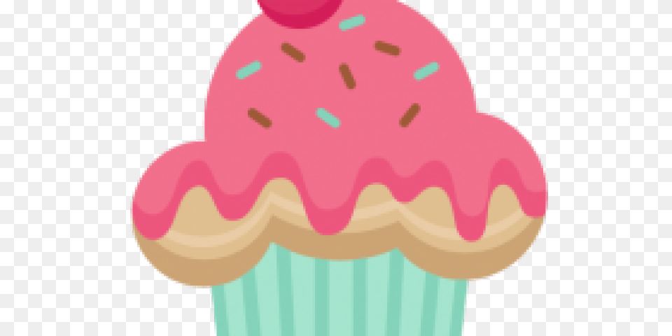 Cupcake Clipart Transparent Background, Food, Cake, Cream, Dessert Free Png