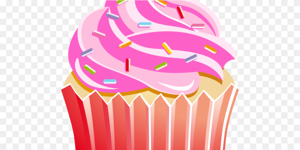 Cupcake Clipart Vanilla Cupcake Cupcake Clipart Transparent Background, Cake, Cream, Dessert, Food Free Png Download