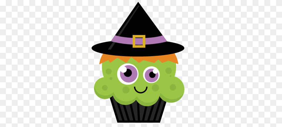 Cupcake Clipart Witch, Cake, Cream, Dessert, Food Free Transparent Png