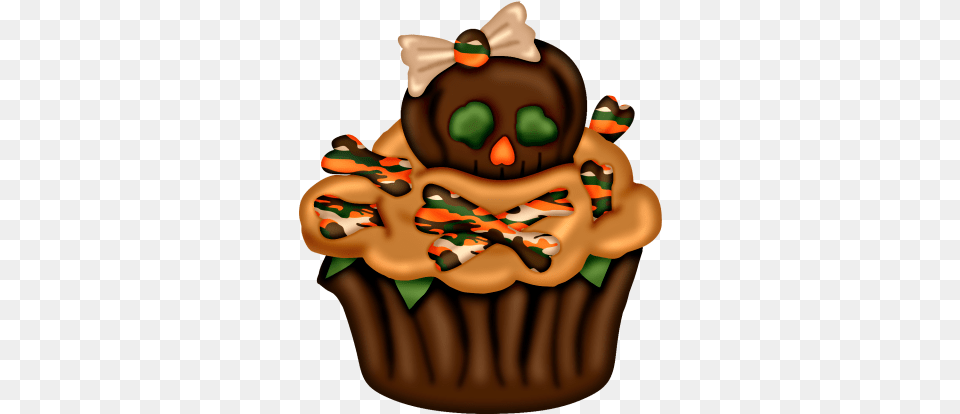 Cupcake Cupcake Clipart Cupcake Images Art Cupcakes Halloween, Cake, Cream, Dessert, Food Png