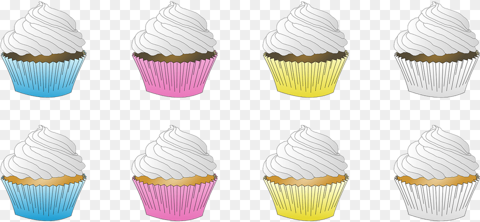 Cupcake Cupcakes Desserts Free Picture Cupcake White Icing Clipart, Cake, Cream, Dessert, Food Png