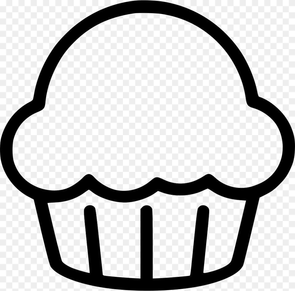 Cupcake Desert Sweets Icon Cake, Cream, Dessert, Food Free Png Download