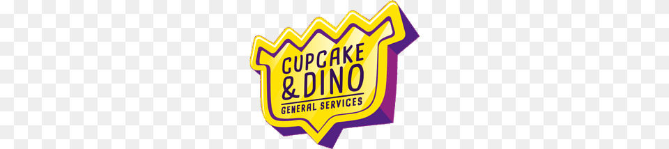Cupcake Dino Logo, Food, Ketchup, Symbol Png Image