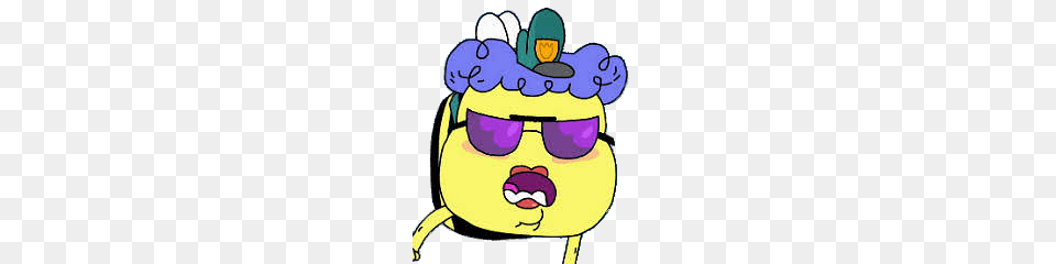 Cupcake Dino Officer Bees, Accessories, Sunglasses, Purple, Bag Free Png Download