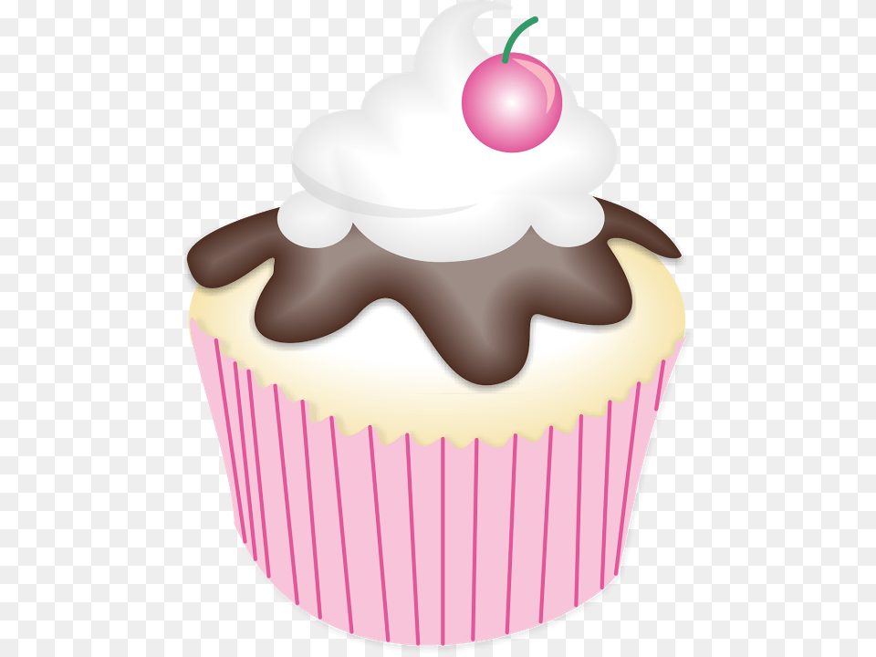 Cupcake Ice Cream Cakes Cute Clipart Clip Art Cupcake, Cake, Dessert, Food, Icing Png