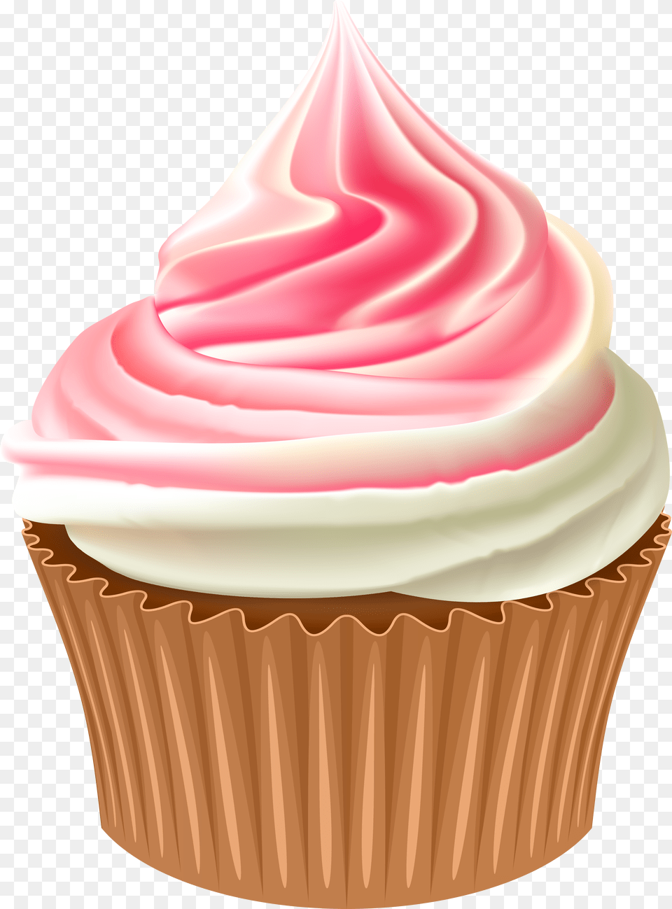 Cupcake Icing Illustration Cupcake Transparent Background Free Png Download