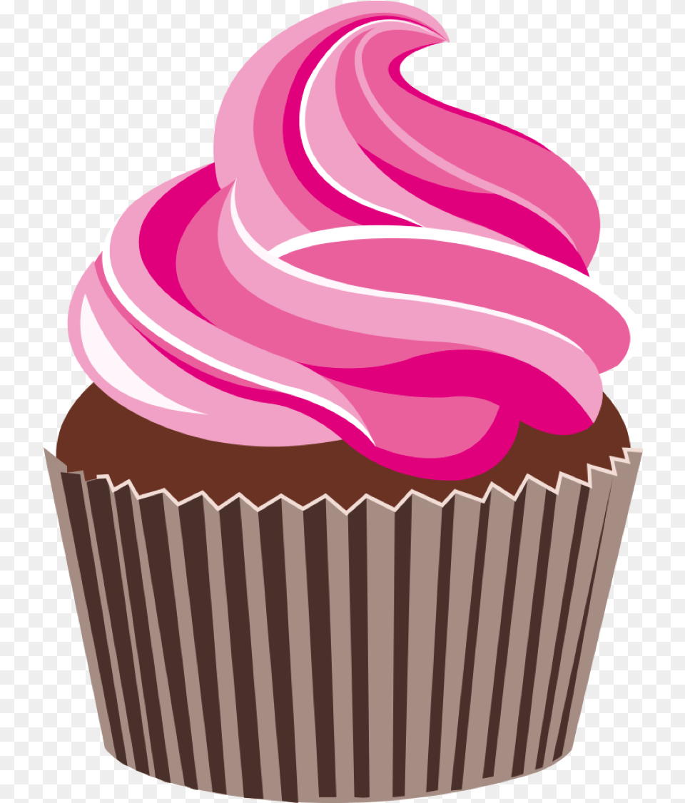 Cupcake Kage Logo, Cake, Cream, Dessert, Food Png Image