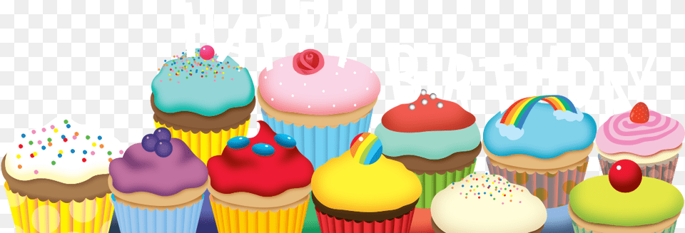 Cupcake Petit Four Muffin Cake Decorating Buttercream Birthday Cup Cakes, Cream, Dessert, Food, Icing Free Png