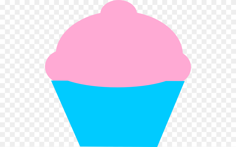 Cupcake Pink Clip Art, Cake, Cream, Dessert, Food Free Png Download
