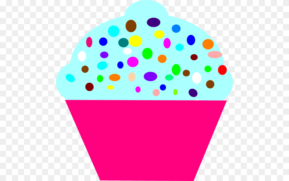 Cupcake Pink Clip Art At Clker Cupcakes Cartoon, Cake, Cream, Dessert, Food Png