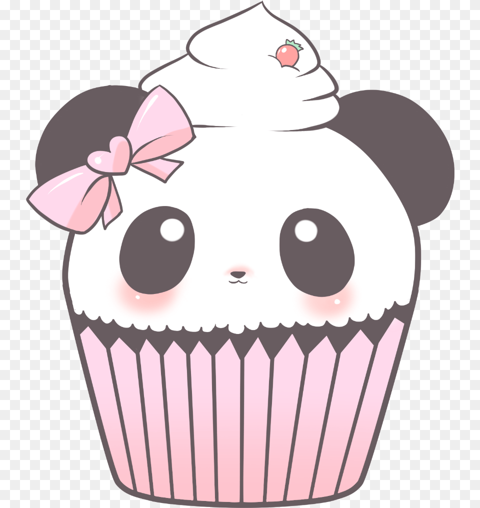 Cupcake Pink Cupcake Transparent Cartoon, Cake, Cream, Dessert, Food Free Png Download