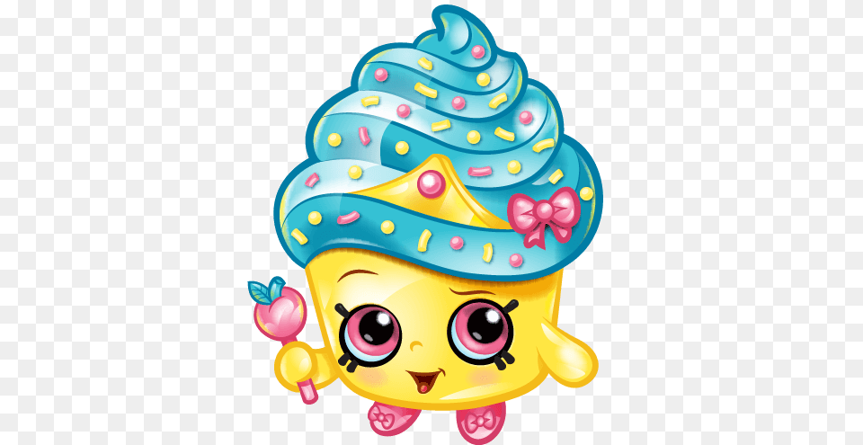 Cupcake Queen Shopkins Picture, Birthday Cake, Ice Cream, Food, Dessert Free Png