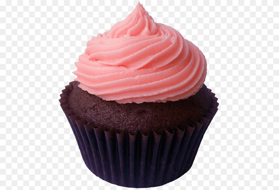 Cupcake Rose, Cake, Cream, Dessert, Food Free Png Download