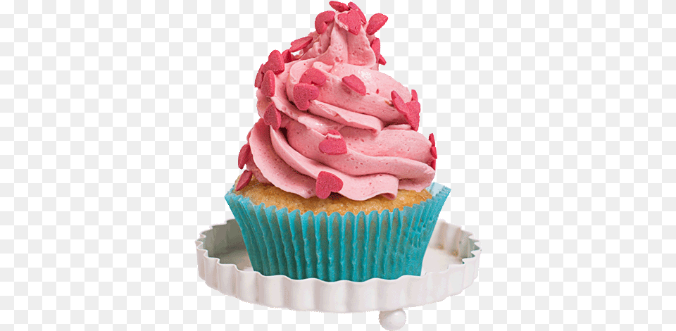 Cupcake Strawberry Cupcake, Cake, Cream, Dessert, Food Png Image