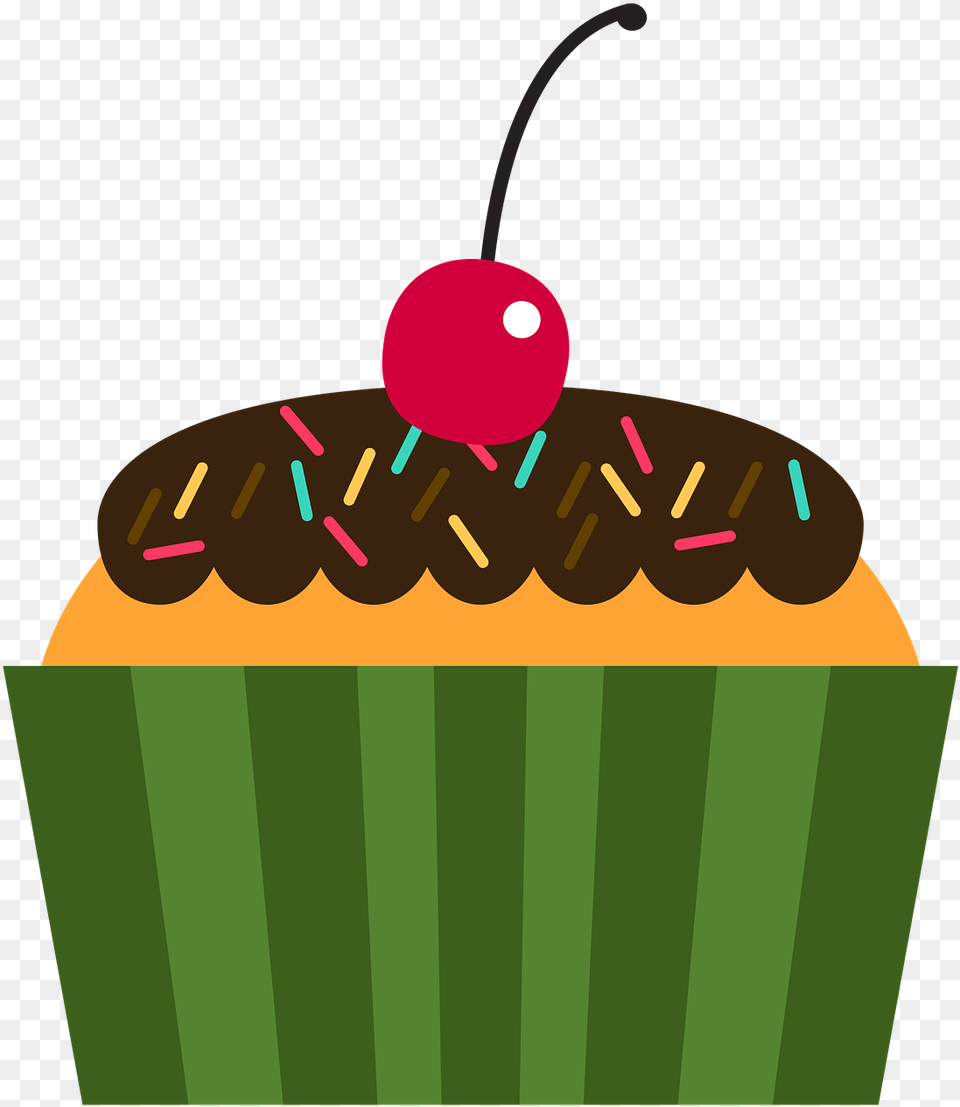Cupcake Sweets Birthday Cake Birthday Cake, Cream, Dessert, Food, Fruit Free Png