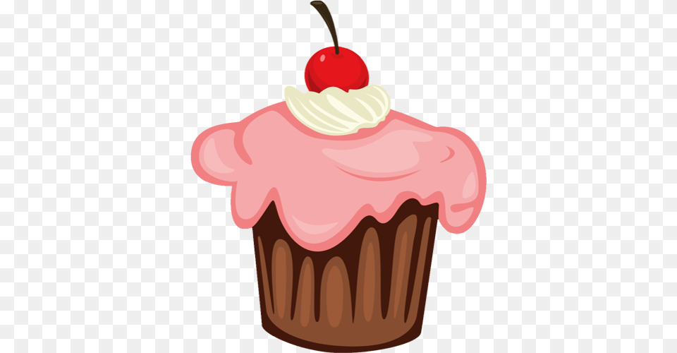 Cupcake Tube, Cake, Cream, Dessert, Food Free Png Download