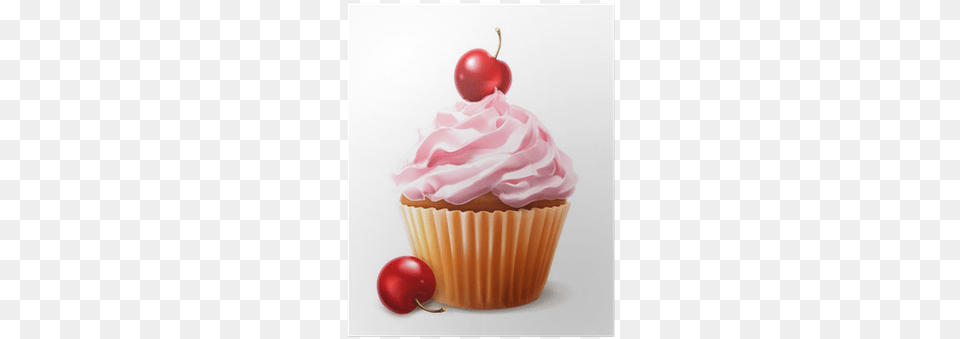 Cupcake Vector, Cake, Cream, Dessert, Food Free Png