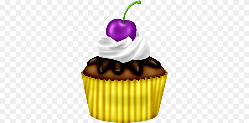 Cupcake Vector Kek Cupcake, Food, Cake, Cream, Dessert Png Image