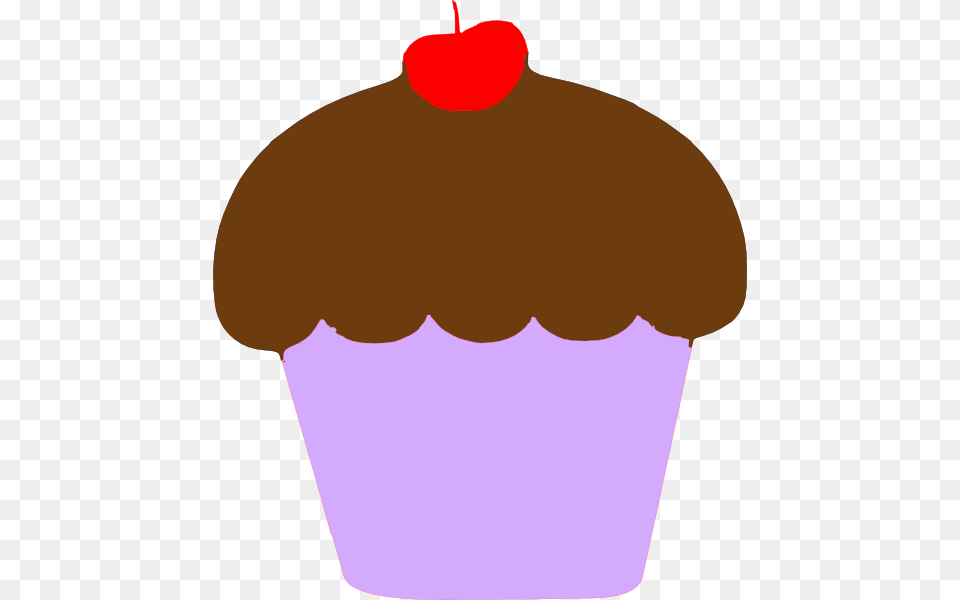 Cupcake With Cherry Clip Art, Cake, Cream, Dessert, Food Png