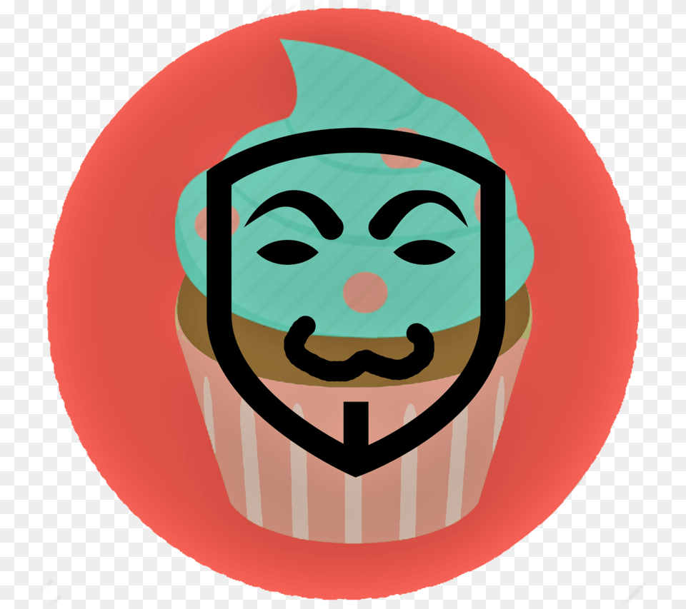 Cupcakes Anonymous Anonymous Logo, Cake, Cream, Cupcake, Dessert Png Image