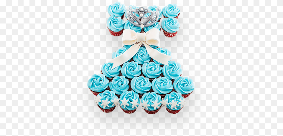 Cupcakes Dress Bow, Birthday Cake, Cake, Cream, Cupcake Free Png