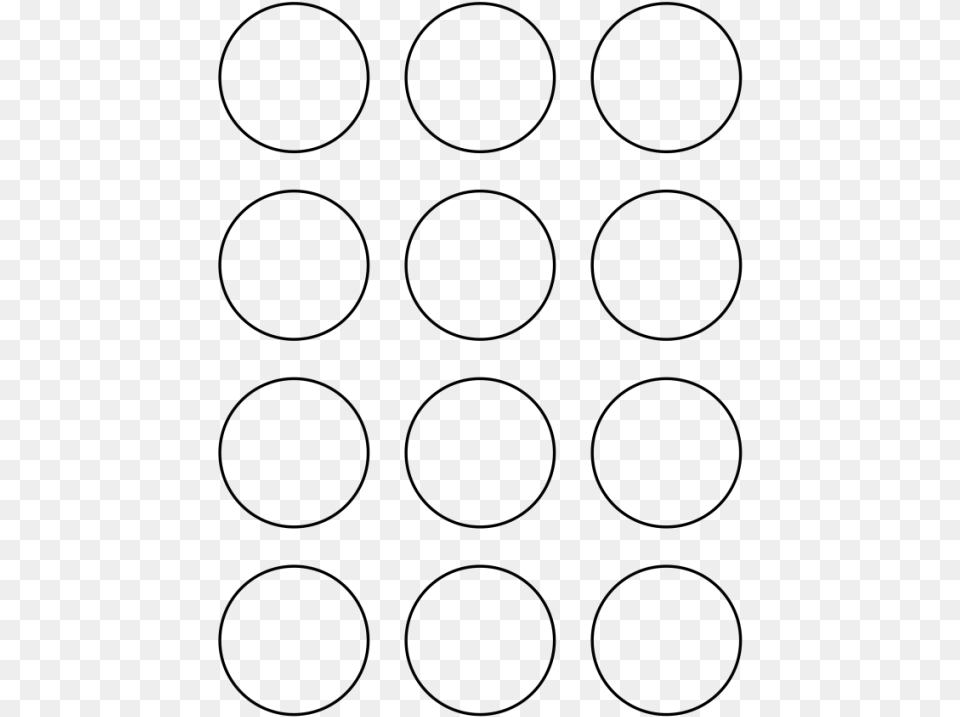 Cupcaketemplate Circle, Gray Png Image