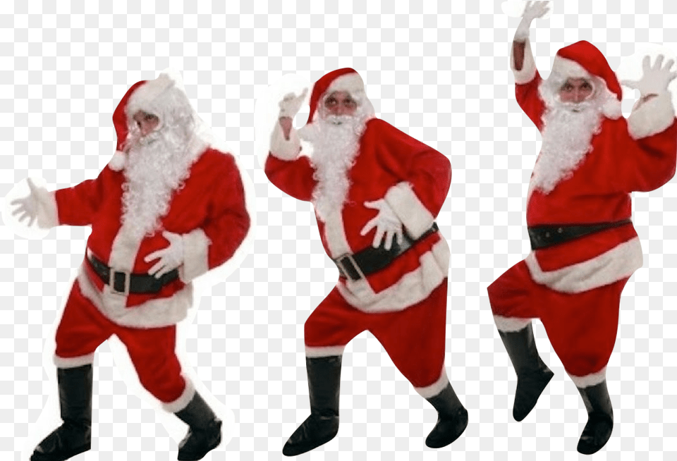 Cupe Christmas Party Santa Dance, Baby, Person, Festival, Accessories Free Png Download