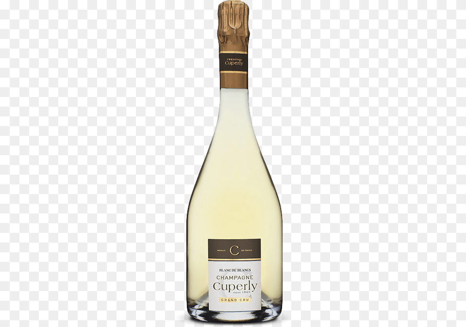 Cuperly Blanc De Blancs Grand Cru, Alcohol, Beverage, Liquor, Bottle Free Transparent Png