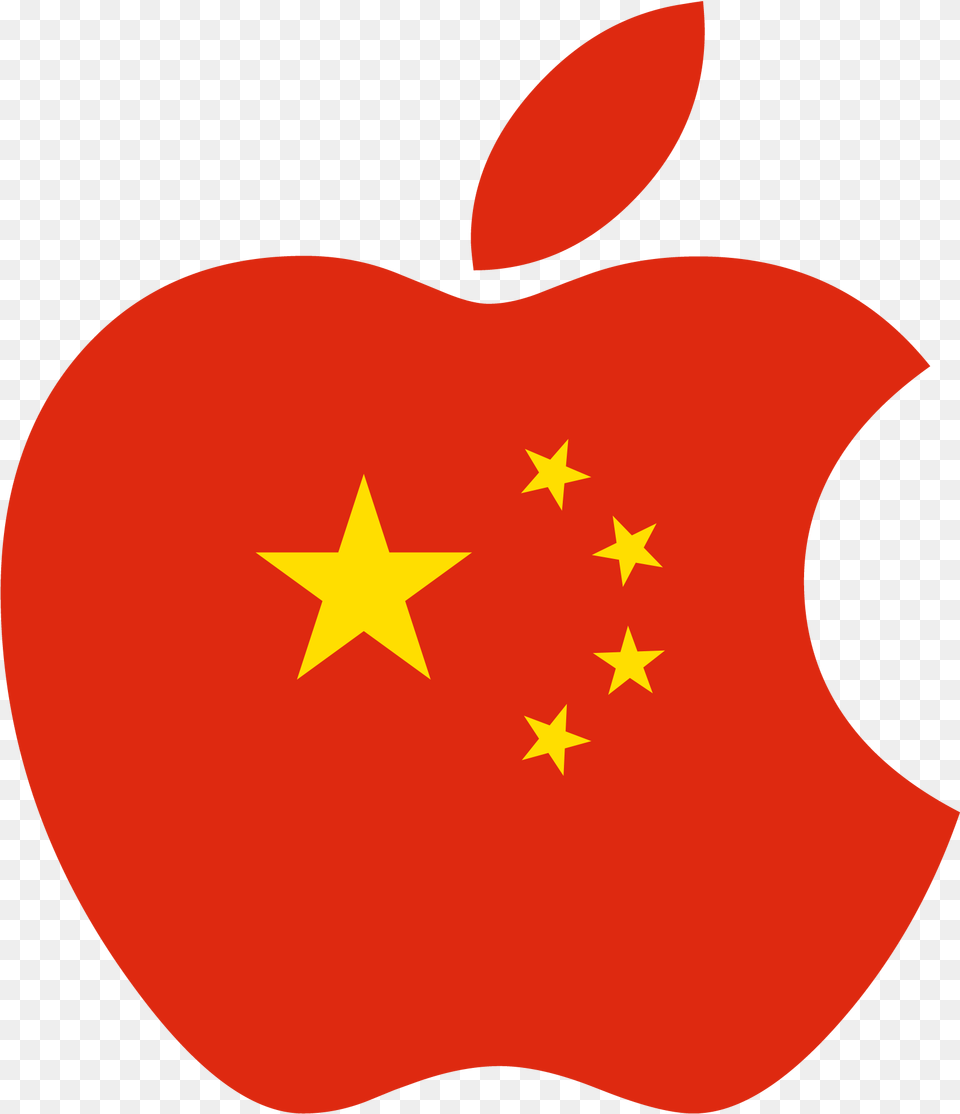 Cupertino Apple Chinese Company Mac 90 Logo Hq Logo Mac, Symbol, Star Symbol Free Png