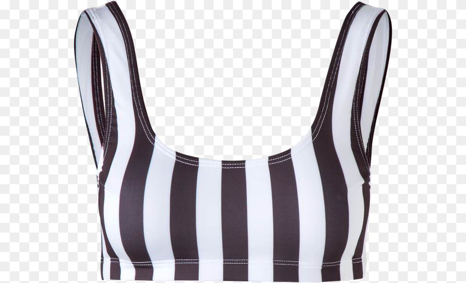 Cupertino Top Black Stripes Solid, Vest, Blouse, Clothing, Home Decor Free Png