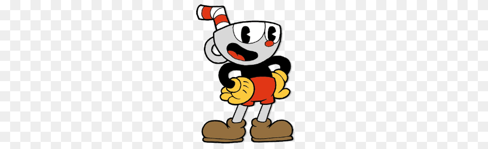 Cuphead, Cartoon, Device, Grass, Lawn Free Transparent Png