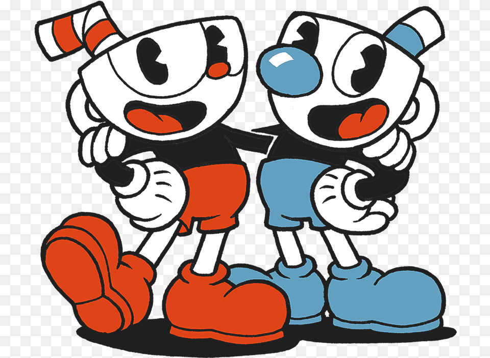 Cuphead And Mugman, Face, Head, Person, Baby Free Transparent Png