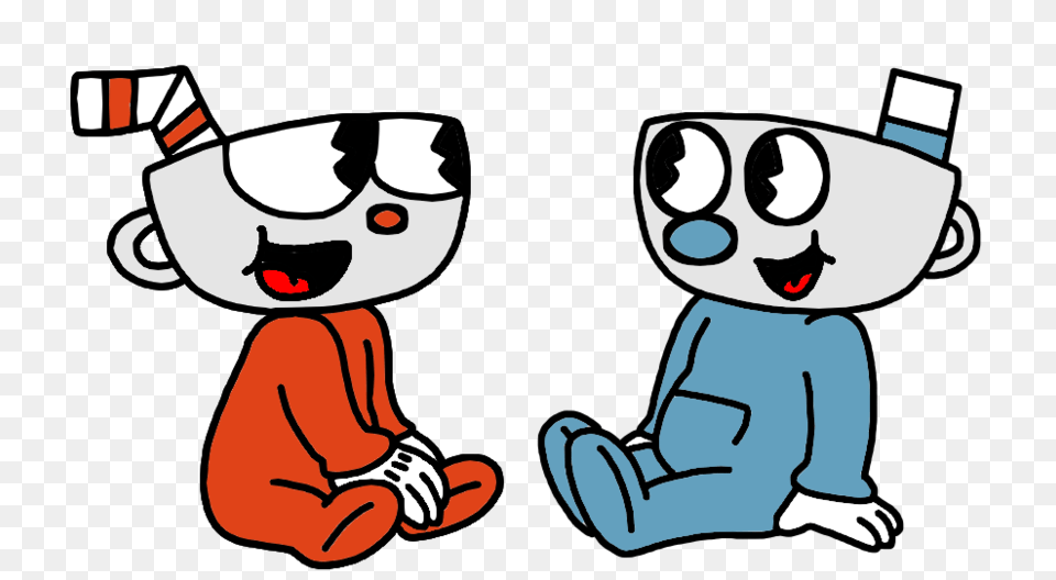 Cuphead And Mugman When Are Babies Cuphead Know Your Meme, Baby, Person, Face, Head Free Png
