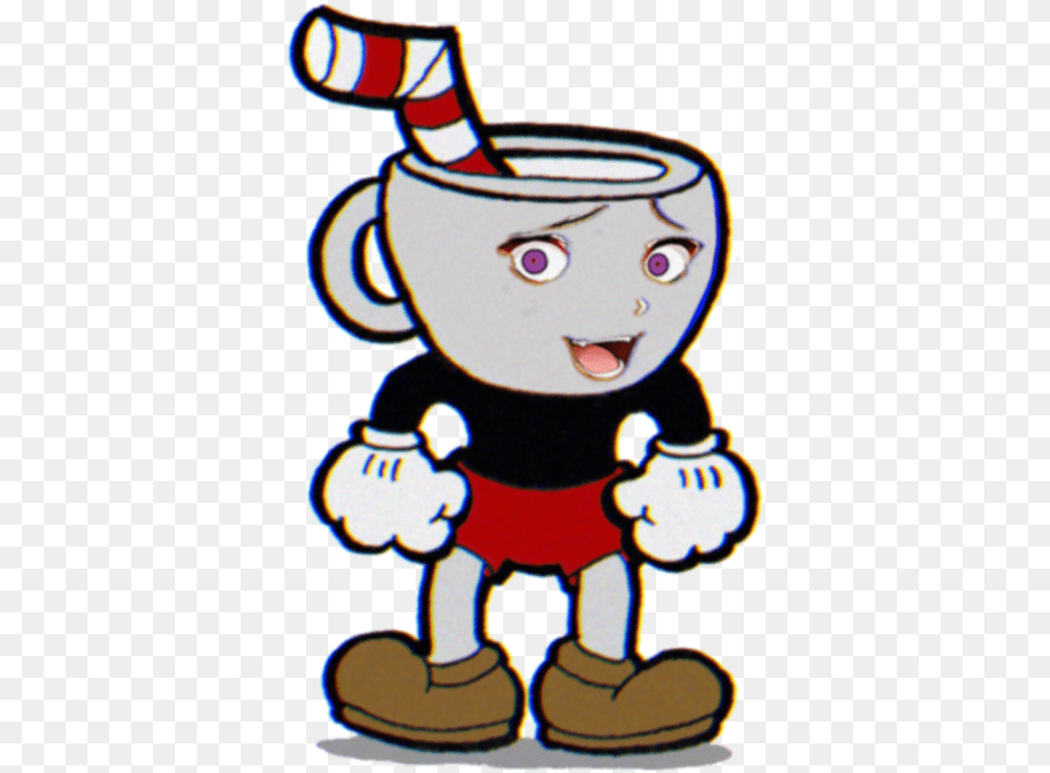 Cuphead Character, Face, Head, Person, Toy Free Png Download