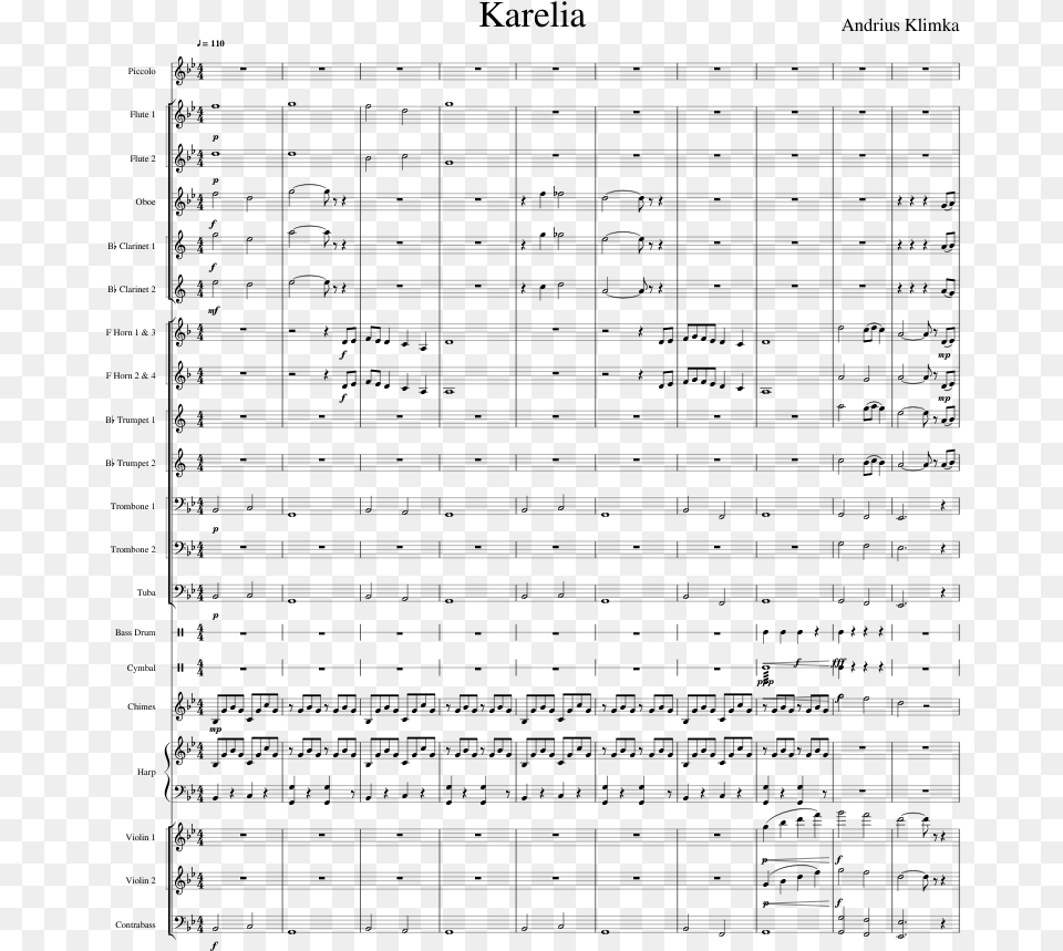 Cuphead Clip Joint Calamity Sheet Music, Gray Free Transparent Png