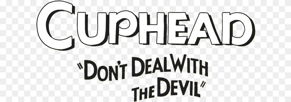 Cuphead Logo Transparent Cuphead, Text Free Png Download