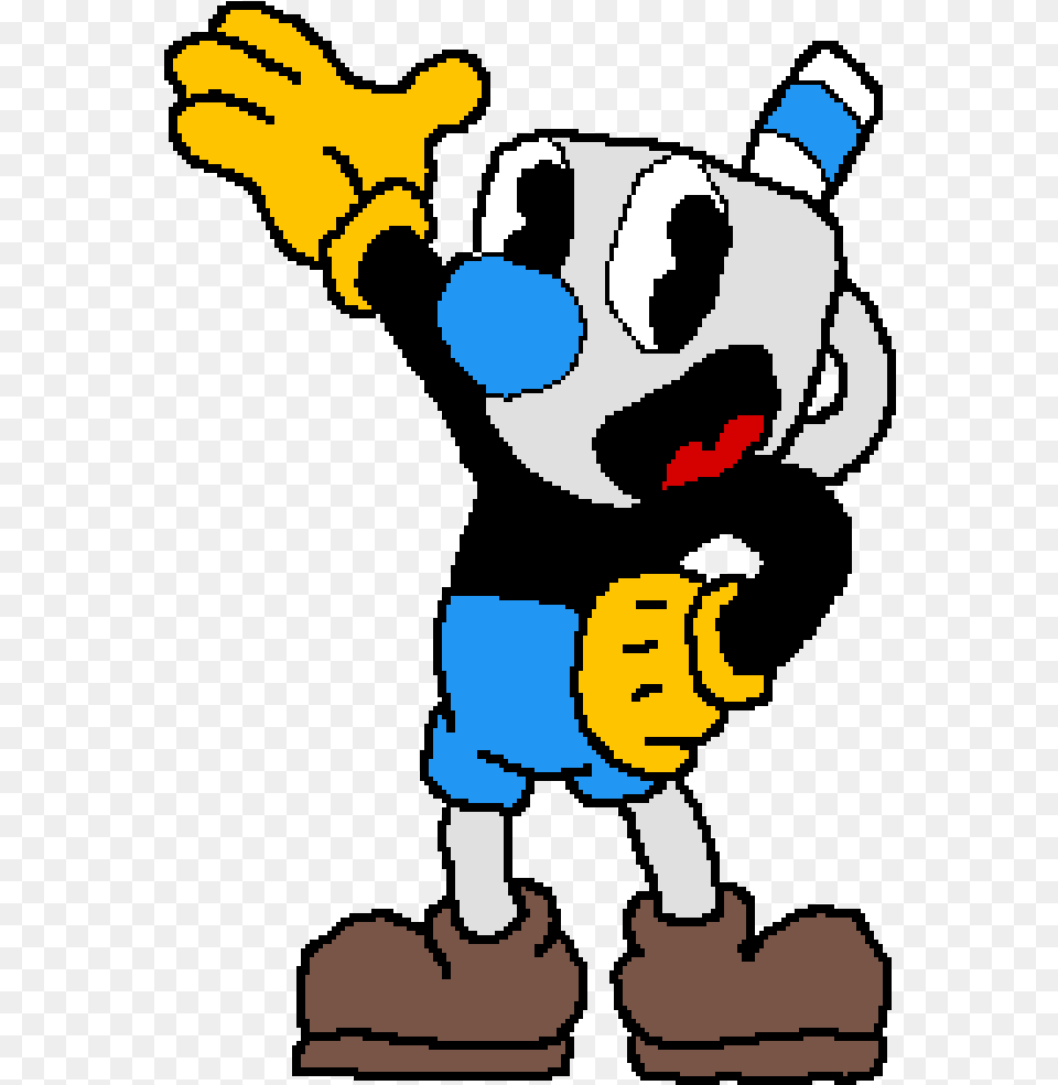 Cuphead Mugman, Baby, Person, Mascot, Face Png