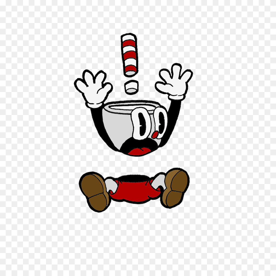 Cuphead Scared Freetoedit, Beverage, Coffee, Coffee Cup, Bowl Free Png Download