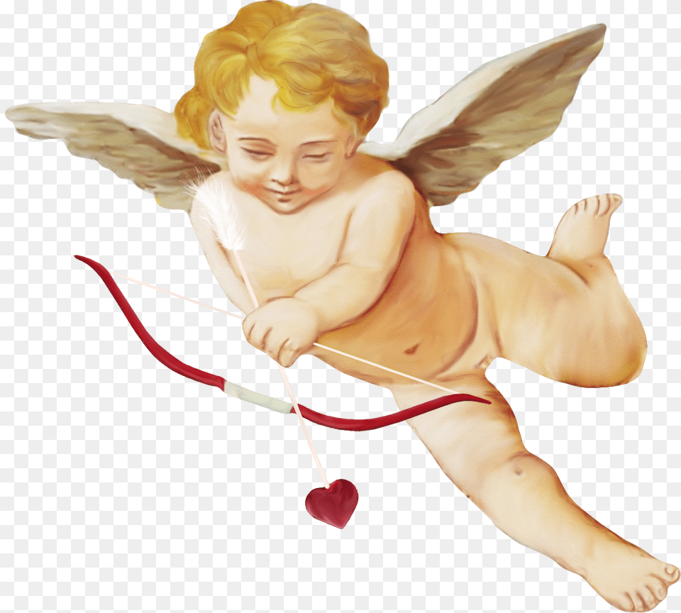 Cupid Angels, Angel, Baby, Person, Face Png