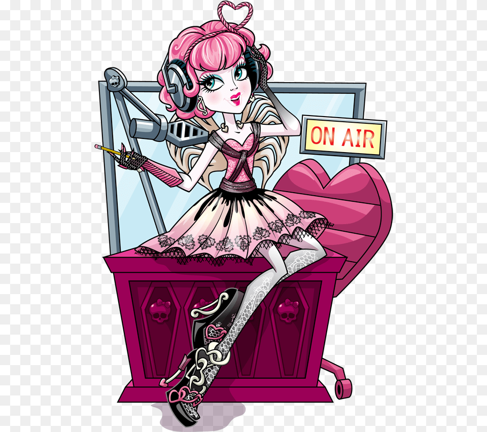 Cupid By Shaibrooklyn On Clipart Library Cupid Monster High, Book, Comics, Publication, Adult Png